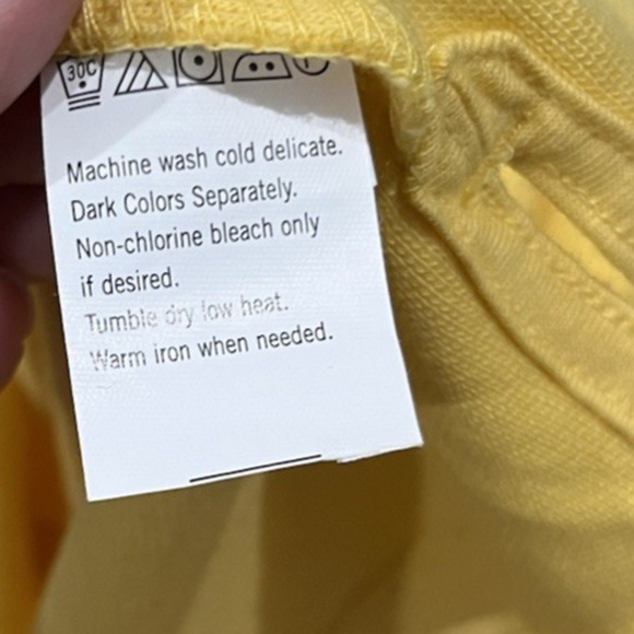 CHAPS Polo Logo Shirt Men’s Yellow NEW With tag $38 2XB - Picture 7 of 8